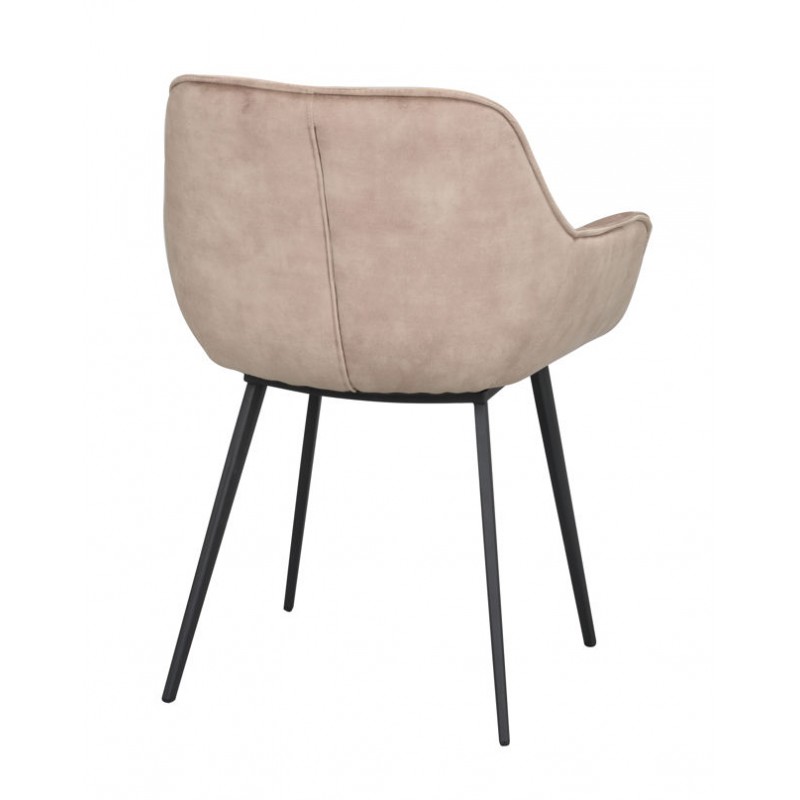 RO Gilroy Arm Chair Beige/Black